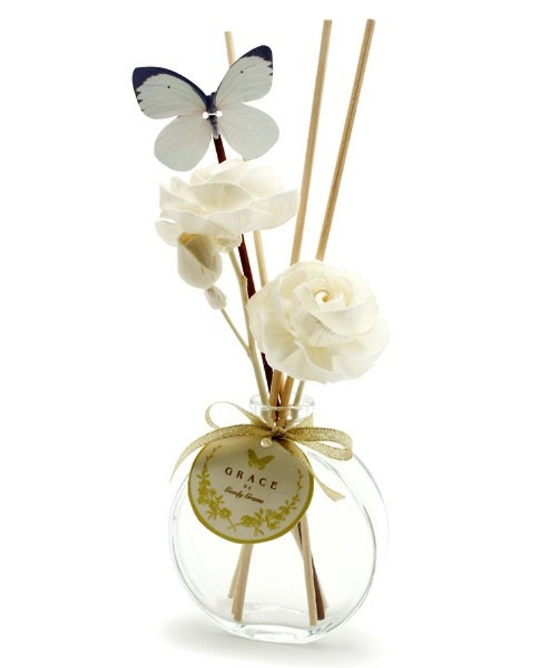 Japan GoodyGrams PAPILLON DIFFUSER Splendor flower fragrance Fen group - white flowers (sunflowers fine) - Fragrances - Other Materials White