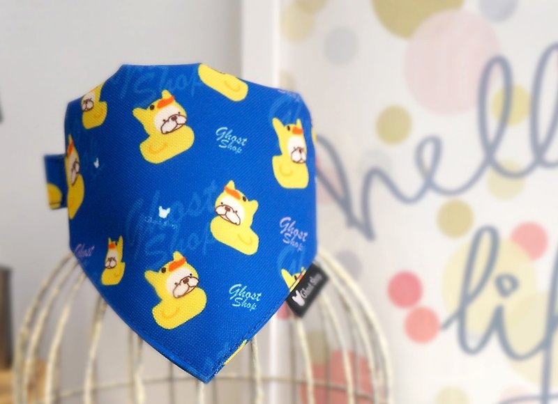 (Sold out) Pet Triangle Scarf - Yellow Duckling - ปลอกคอ - วัสดุอื่นๆ 
