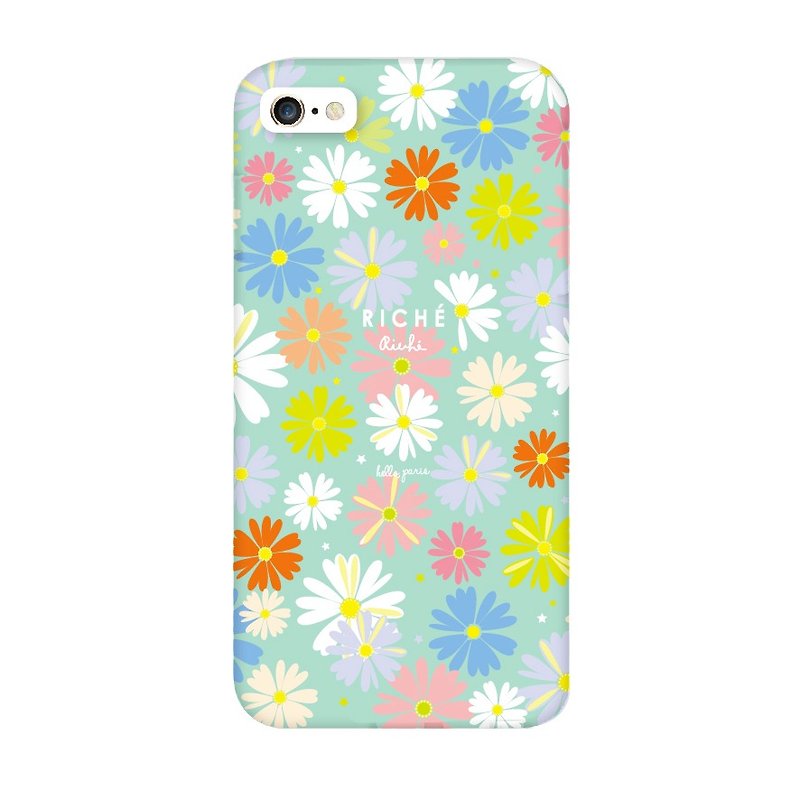 Waterful small daisy phone shell - Phone Cases - Other Materials Multicolor