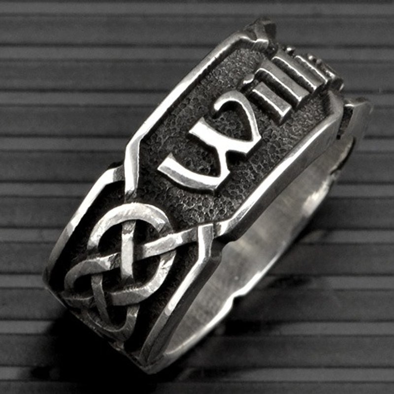 客製化.925 純銀首飾 RCP00001-織花名字戒指 - 戒指 - 其他金屬 