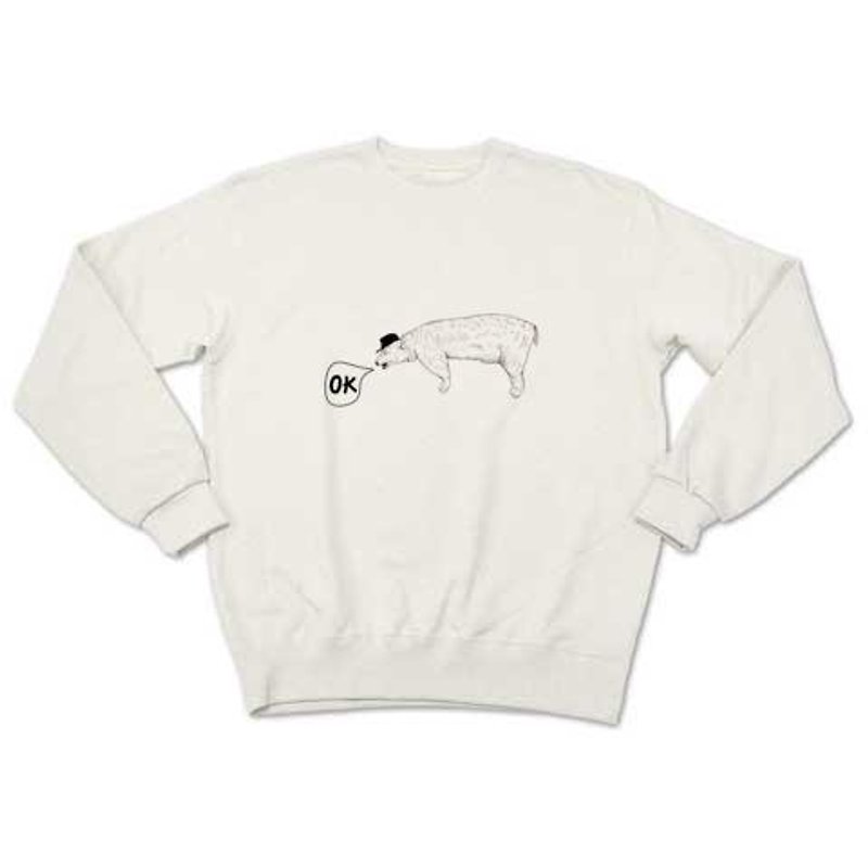 OK! (Sweat white) - Men's T-Shirts & Tops - Other Materials 
