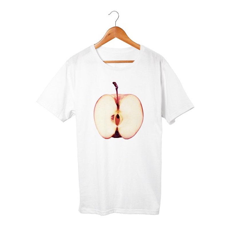 Apple T-shirt - เสื้อยืดผู้หญิง - ผ้าฝ้าย/ผ้าลินิน 