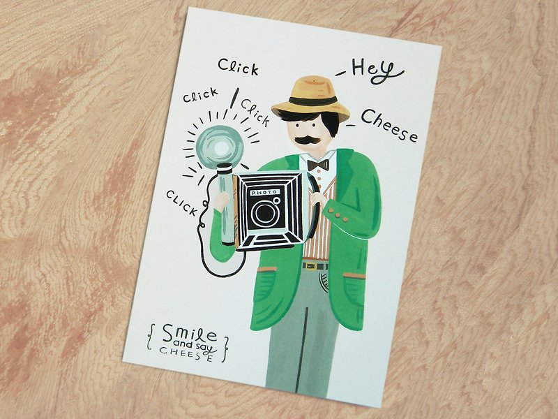 Chienchien - Say CHEESE! - Illustrator Postcard / Card - การ์ด/โปสการ์ด - กระดาษ 