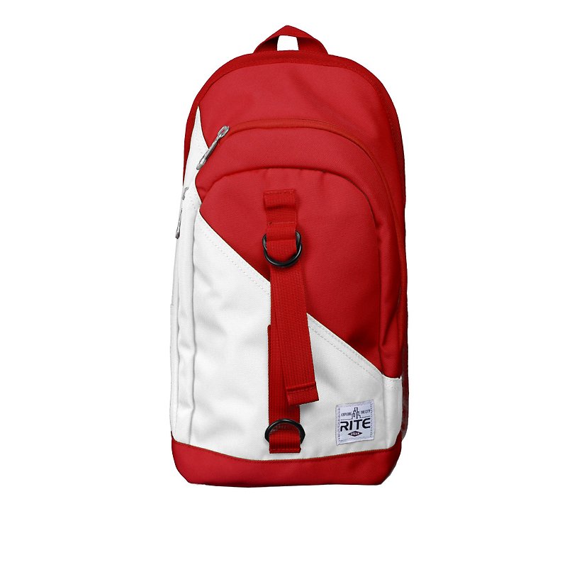 RITE- Urban║ shuttle package (M) - Red / White - กระเป๋าแมสเซนเจอร์ - กระดาษ สีแดง