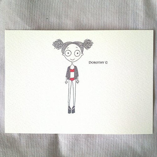 Dorothy 季節限定明信片-E001