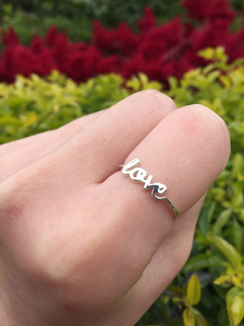 客製化飾物戒指  - 三維打印 x Teeny Ring x 個人化 - 戒指 - 其他金屬 多色