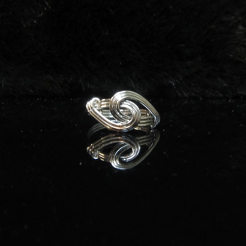 Winwing metal wire braided ring-[Sansheng lucky]. Memorial ring. Lovers' Ring - แหวนคู่ - โลหะ หลากหลายสี