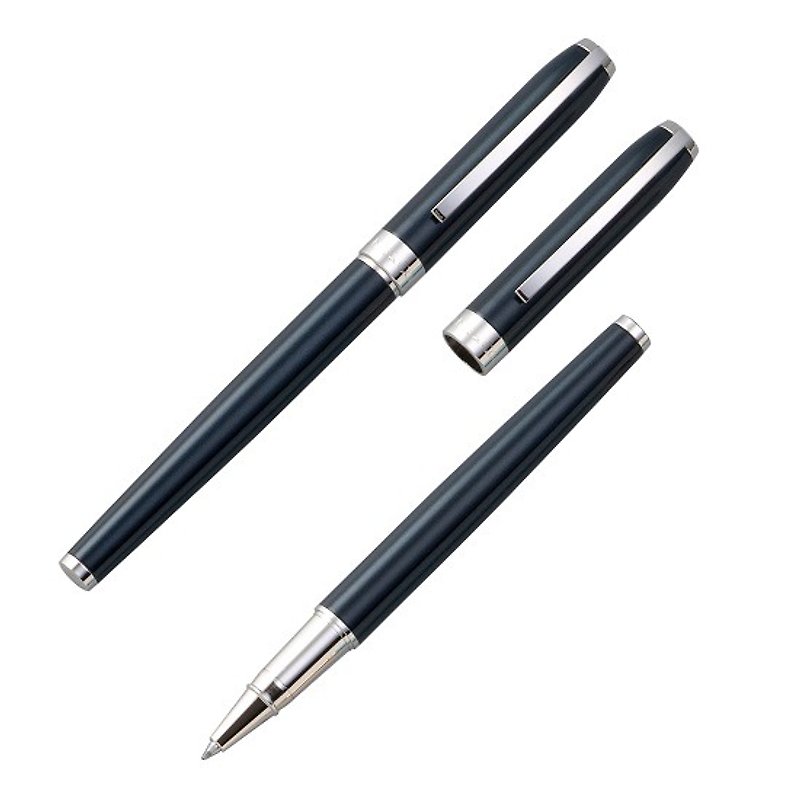 [Chris & Carey] Essence essence series (lettering) / black blue ballpoint pen - ไส้ปากกาโรลเลอร์บอล - โลหะ สีดำ