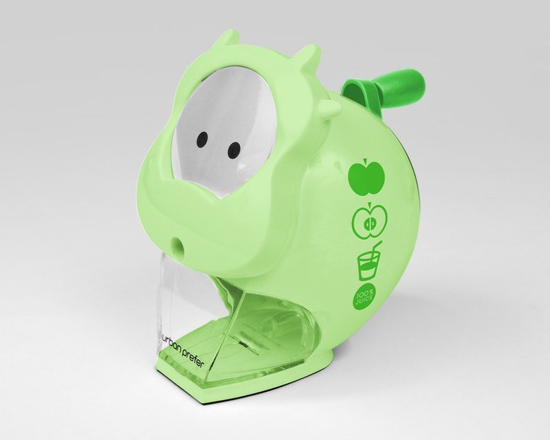 Calf pencil sharpener - Green Apple - อื่นๆ - พลาสติก สีเขียว