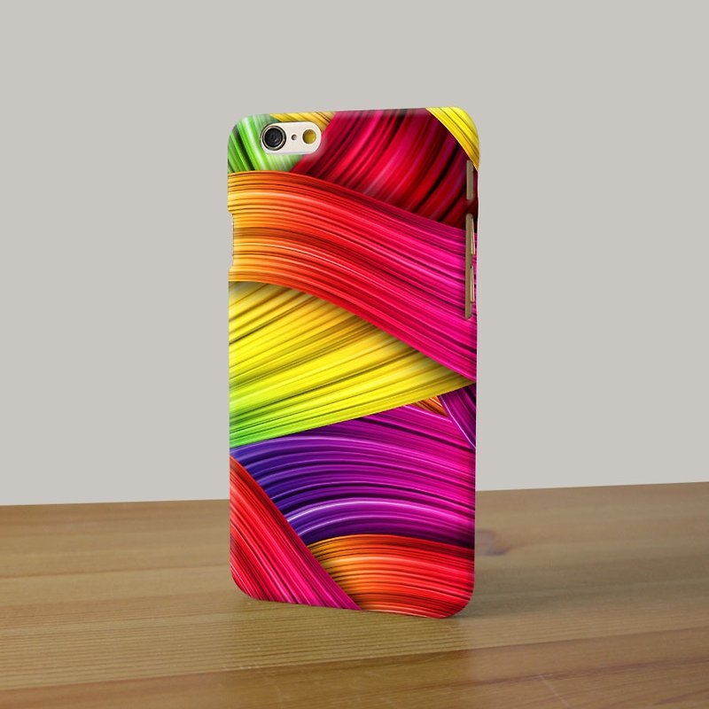 Abstract Art pattern colourful brush 95 3D Full Wrap Phone Case, available for  iPhone 7, iPhone 7 Plus, iPhone 6s, iPhone 6s Plus, iPhone 5/5s, iPhone 5c, iPhone 4/4s, Samsung Galaxy S7, S7 Edge, S6 Edge Plus, S6, S6 Edge, S5 S4 S3  Samsung Galaxy Note 5, - เคส/ซองมือถือ - พลาสติก หลากหลายสี