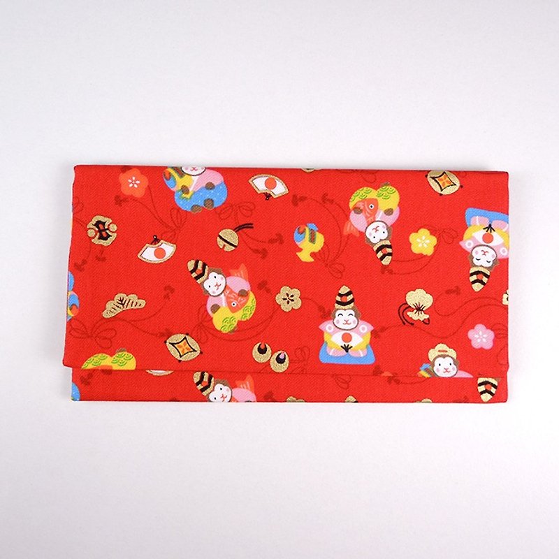 Passbook red envelopes of cash pouch - Year of the Monkey - Wallets - Other Materials Red