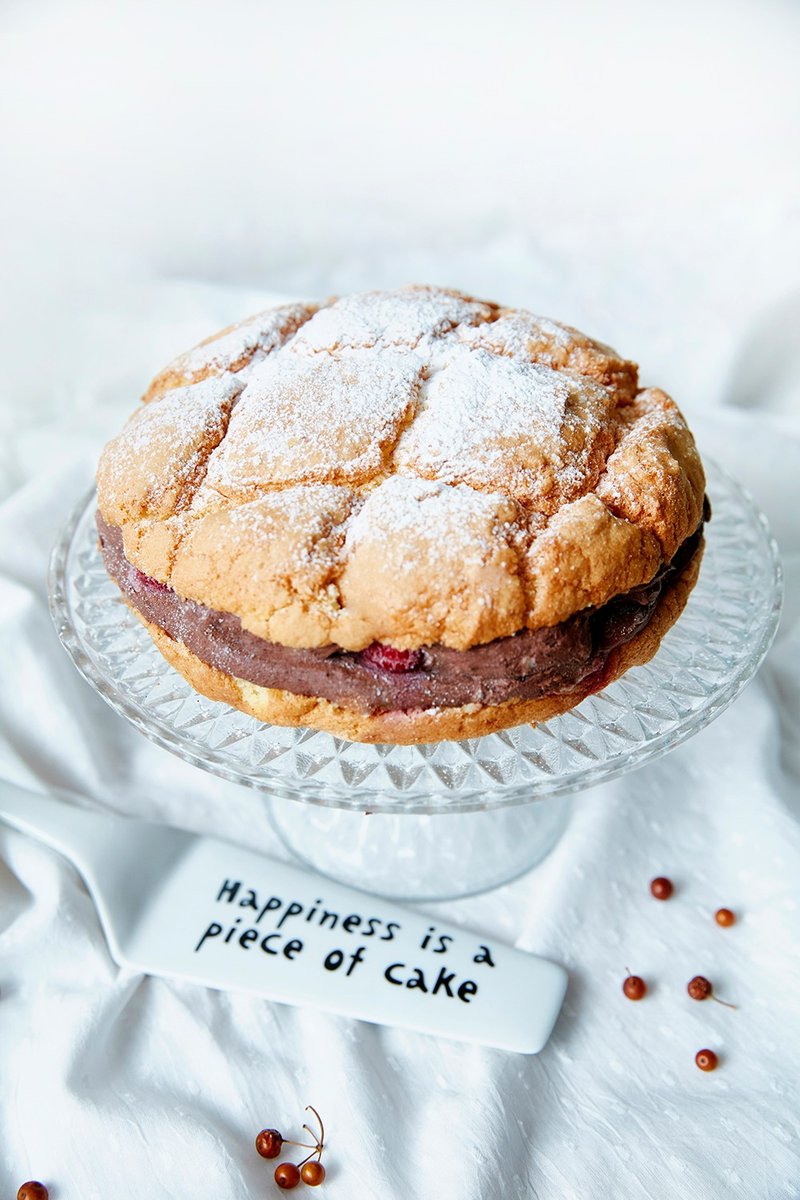 【天使的湯匙】覆盆莓巧克力黛莉絲蛋糕 *濃味* - 鹹派/甜派 - 新鮮食材 咖啡色