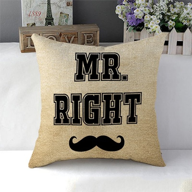 [Mr.Right] Industrial wind handmade pillow - Bedding - Other Materials Gold