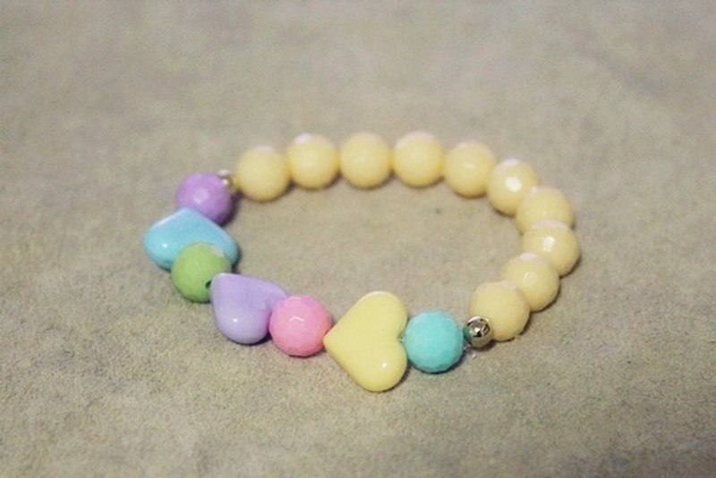Sweet love - Bracelets - Other Materials Multicolor