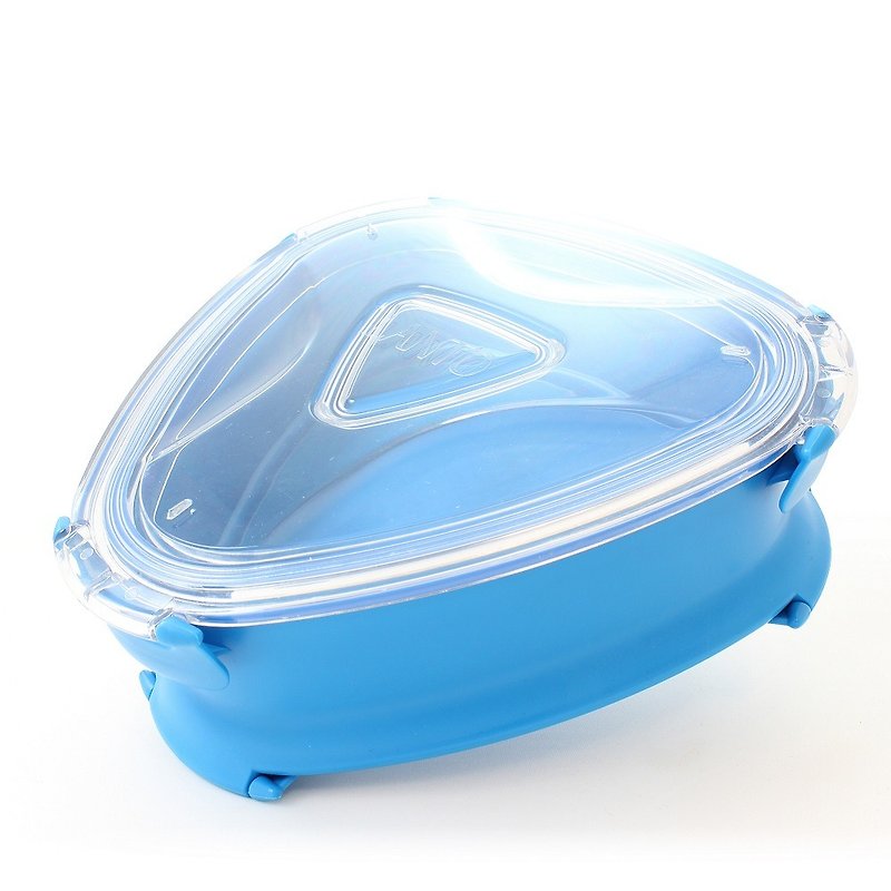 OBENTOブルーハウス ゆうべんと (ブルー) - 弁当箱・ランチボックス - プラスチック ブルー