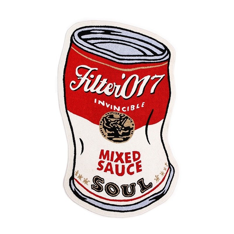 Filter017 Soup Can Carpet soup pot floor mat - Items for Display - Other Materials Multicolor