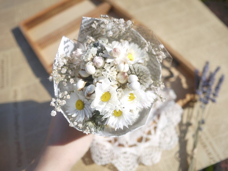 To be continued | dried flower bouquet gifts gift ornaments shooting props photography - ตกแต่งต้นไม้ - พืช/ดอกไม้ 