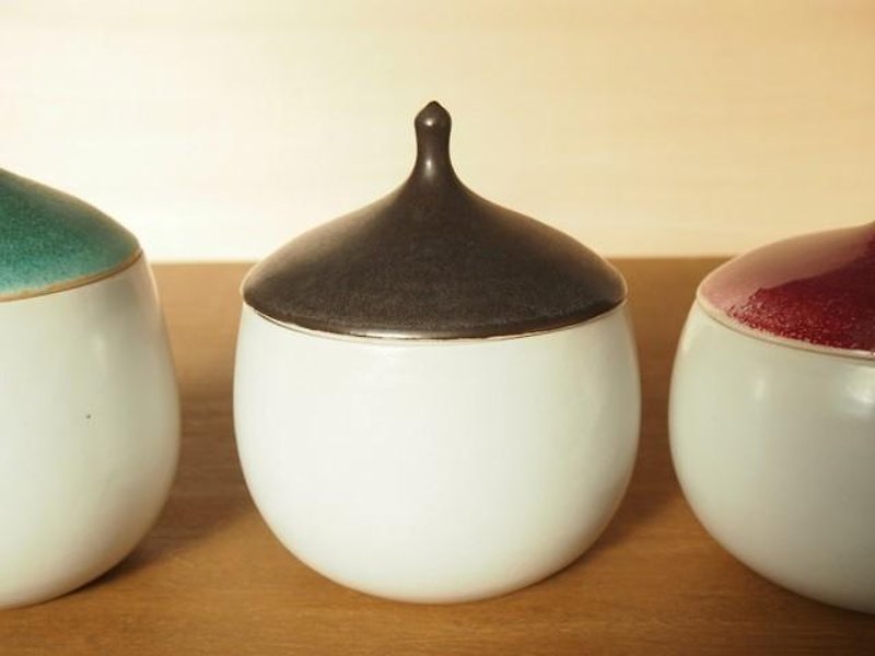 futamono/black(M) - 花瓶・植木鉢 - その他の素材 