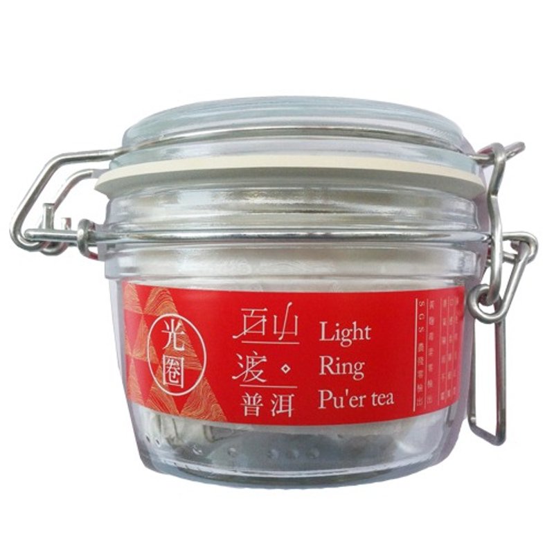 百山渡-8入-光圈-義大利密封罐裝普洱迷你沱 - 茶葉/茶包/水果茶 - 植物．花 白色