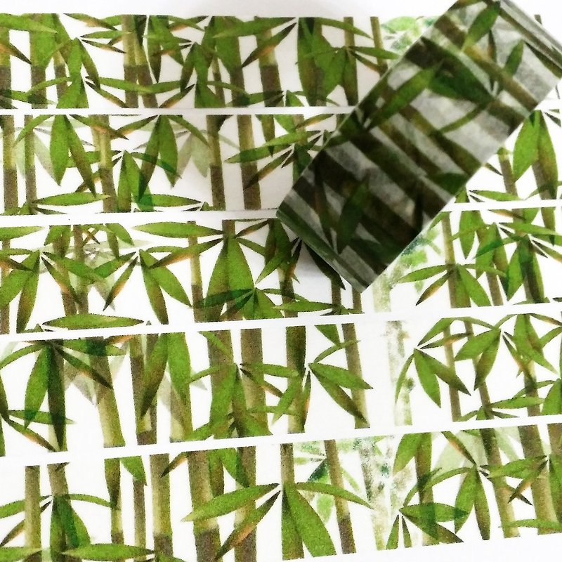 Masking Tape Bamboo - Washi Tape - Paper 