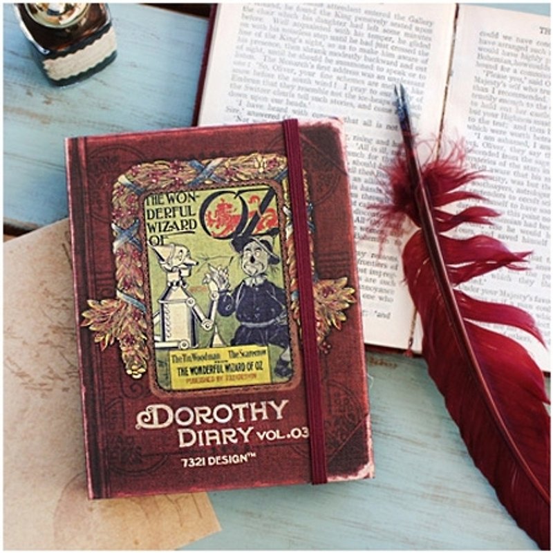 Dessin x 7321 Design- Dorothy classic fairy calendar V.3,7321-00432 - Calendars - Paper Red