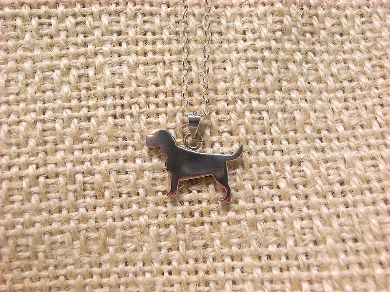 Ermao [Silver] Beagle dogs Series 1 - Necklaces - Other Metals Silver