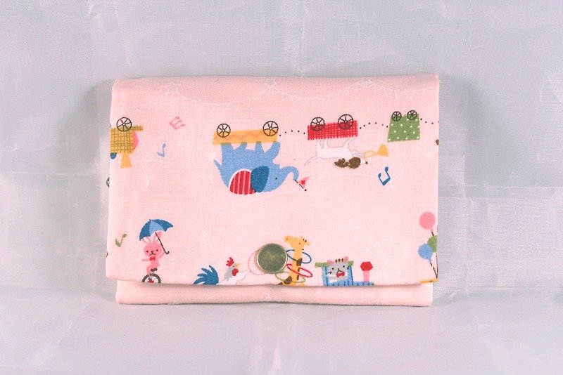 Multi-level coin purse-Happy Circus Foundation - Coin Purses - Other Materials Pink