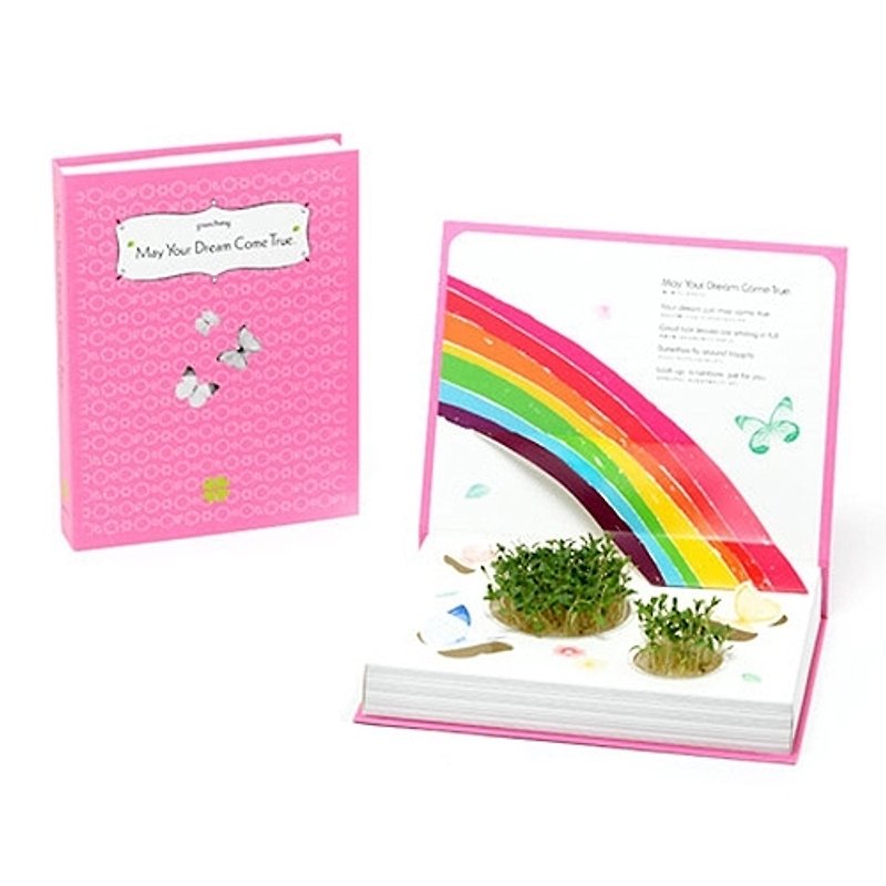 Green Story-Dream come true - Cards & Postcards - Plants & Flowers Pink