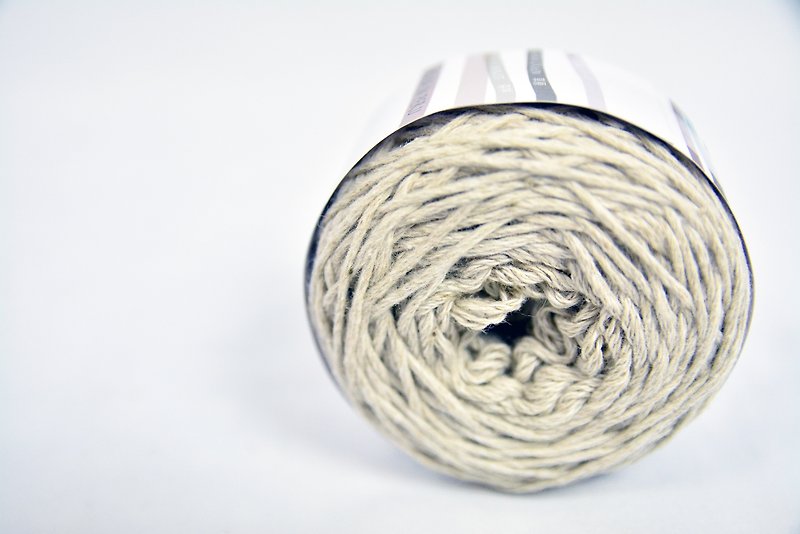Pakucho Organic Yarn 原生有機棉線 -沙漠-公平貿易 - 編織/刺繡/羊毛氈/縫紉 - 棉．麻 金色