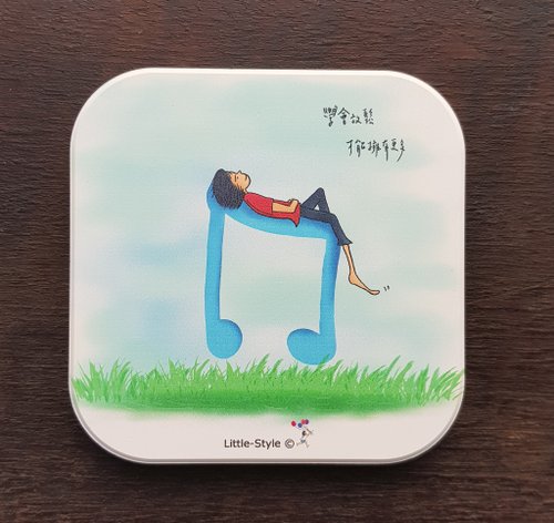 Little-Style 小簡生活式 吸水杯墊-放鬆