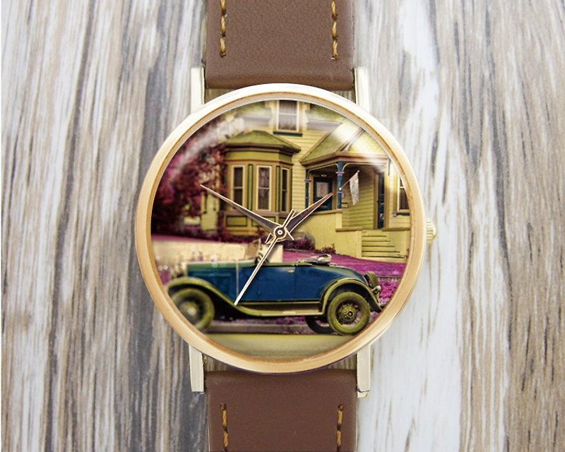 Classic Cars-Ladies' Watches/Men's Watches/Unisex Watches/Accessories【Special U Design】 - Men's & Unisex Watches - Other Metals Brown