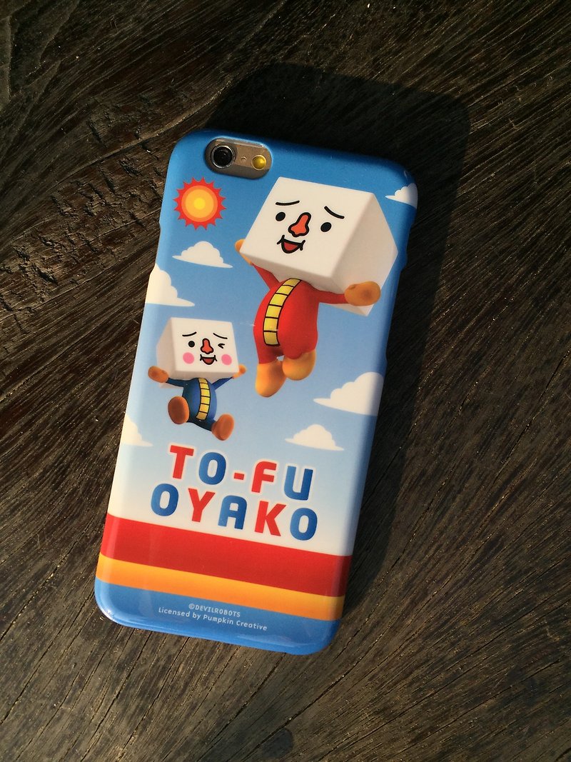 iPhone 6/6s豆腐人TO-FU OYAKO Case /蹦蹦跳豆腐手機殼 - 手機殼/手機套 - 塑膠 
