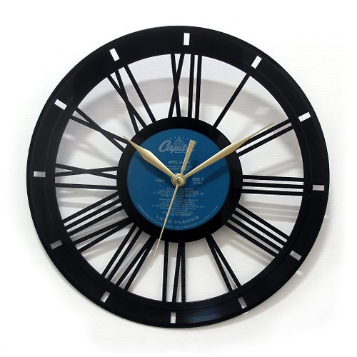 時光旅人1888 黑膠時鐘。羅馬基本