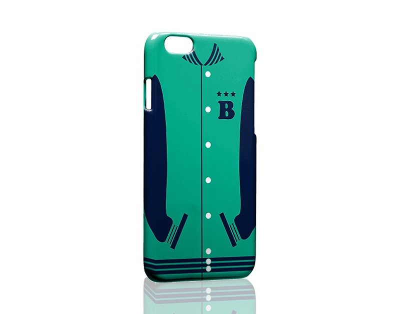 Green baseball jacket custom Samsung S5 S6 S7 note4 note5 iPhone 5 5s 6 6s 6 plus 7 7 plus ASUS HTC m9 Sony LG g4 g5 v10 phone shell mobile phone sets phone shell phonecase - เคส/ซองมือถือ - พลาสติก สีเขียว