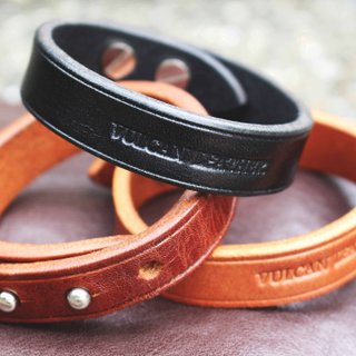 [VULCAN Bracelet leather bracelet in pairs with two discounts] Graduation gift embossing