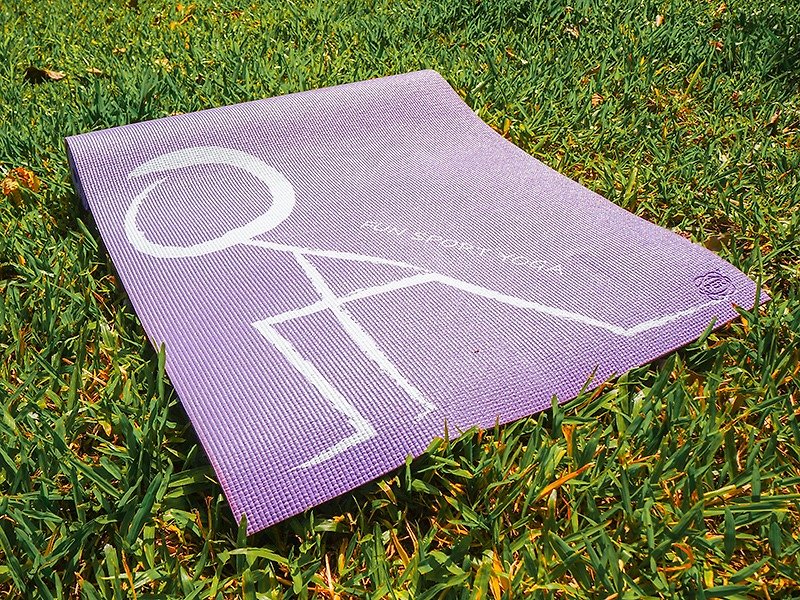 Fun Sport yoga 快樂操伸展瑜珈墊（氣質紫）送瑜珈背袋+束帶 - 瑜珈墊 - 其他材質 紫色