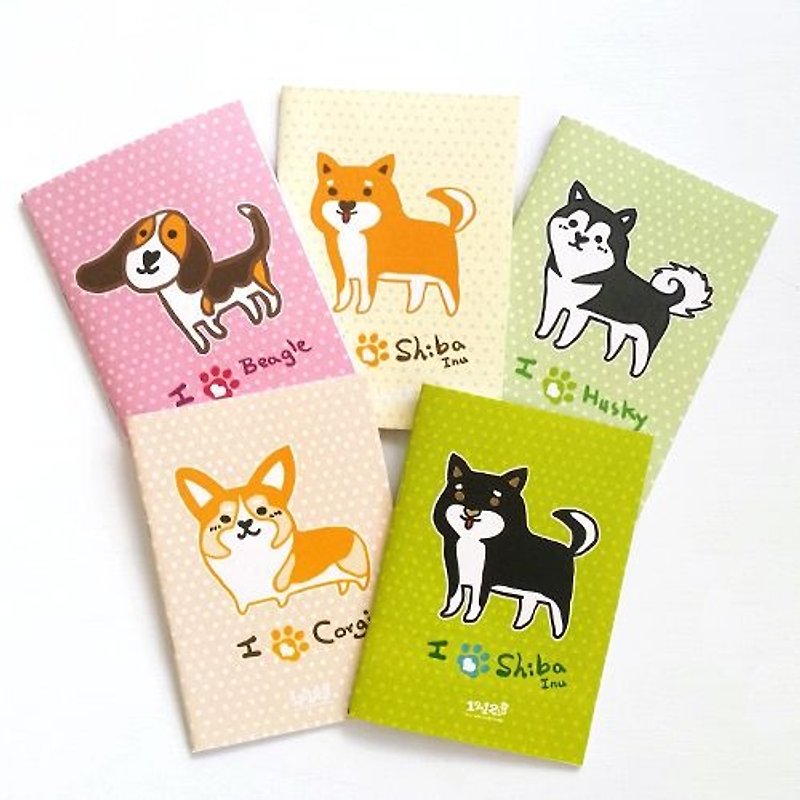1212 record this fun design travel - dog to Hello! - Notebooks & Journals - Paper Multicolor