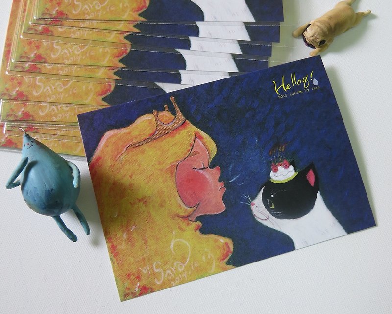 Postcards birthday wishes - การ์ด/โปสการ์ด - กระดาษ สีเหลือง