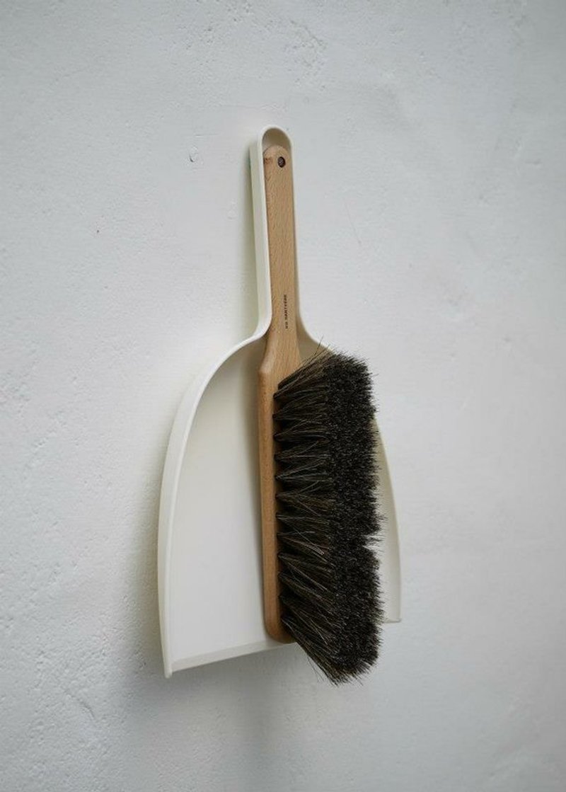 Sweden-old horse hair brushes small broom group - อื่นๆ - วัสดุอื่นๆ สีดำ