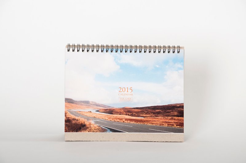 2015年 攝影桌曆 - 筆記簿/手帳 - 紙 多色