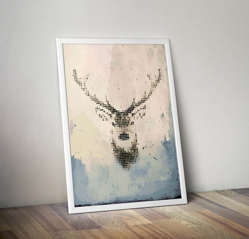 Forest animal series #3, #4 - Posters - Paper Gold