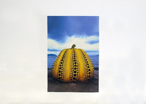 草間彌生Yayoi Kusama 迷戀南瓜Pumpkin / 明信片 Postcard - 草間彌生Yayoi Kusama