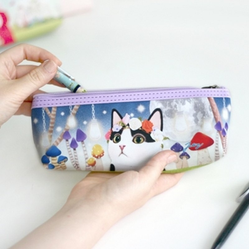 Jetoy, Choo choo sweet pussy good free Pencil _Secret night (J1408103) - Pencil Cases - Other Materials Multicolor