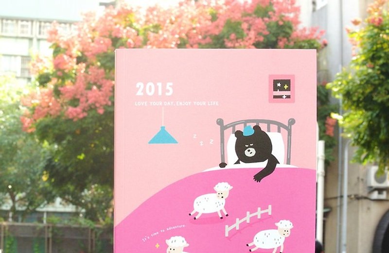 2015發現新農曆(時效) - 粉紅/Dreaming - สมุดบันทึก/สมุดปฏิทิน - กระดาษ สึชมพู