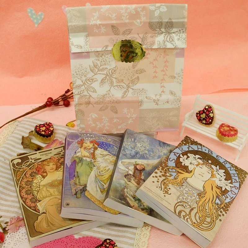 Handwritten Surprise Blessing Gifts - Art Master Mu Xia - 绮丽炫美手集组 Limited Edition Collector's Edition - สมุดบันทึก/สมุดปฏิทิน - งานปัก 