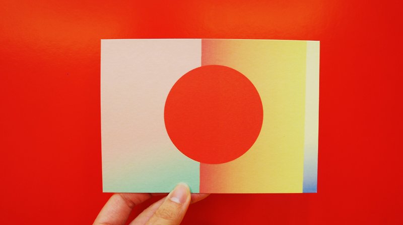 日落 明信片 - 卡片/明信片 - 其他材質 紅色