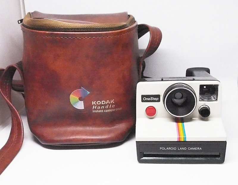 1980s Polaroid Polaroid rainbow machine Kodak suitcase - Cameras - Other Materials Multicolor