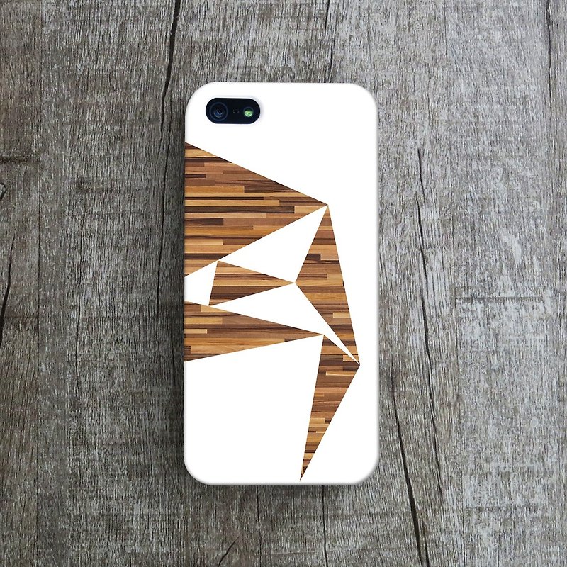 OneLittleForest - Original Mobile Case - iPhone 4, iPhone 5, iPhone 5c- geometry - Phone Cases - Plastic Brown