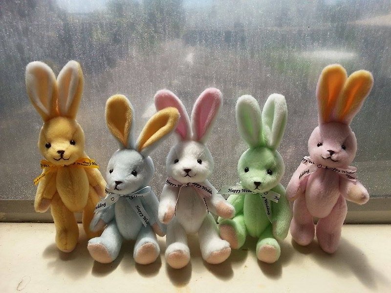 [Wedding] Animal Forest Bouquet Series-Bunny - Keychains - Other Materials Multicolor