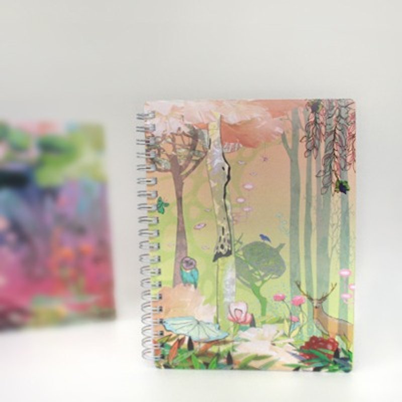 Ultrahard x Przemek Sobocki-B6 Notebook The Forest - สมุดบันทึก/สมุดปฏิทิน - กระดาษ หลากหลายสี